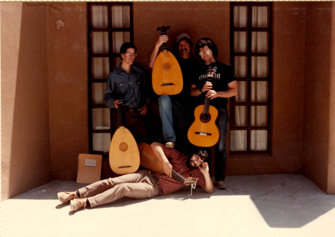 Patrick with Lute Players